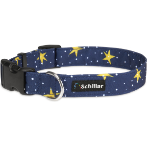 Obroża na klamrę gwiezdne niebo