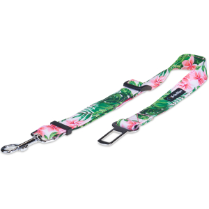 Pas samochodowy kwiaty i liście