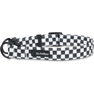 Obroża double lock Szachownica