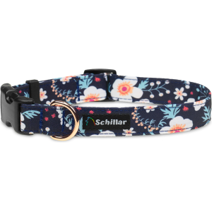 Obroża na klamrę small white flowers