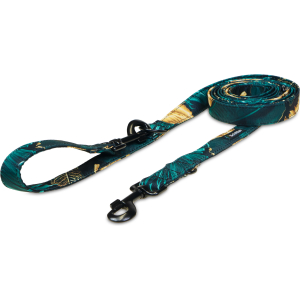 Smycz przepinana emerald & golden leaves