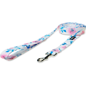 Smycz miejska akwarelowe kwiaty