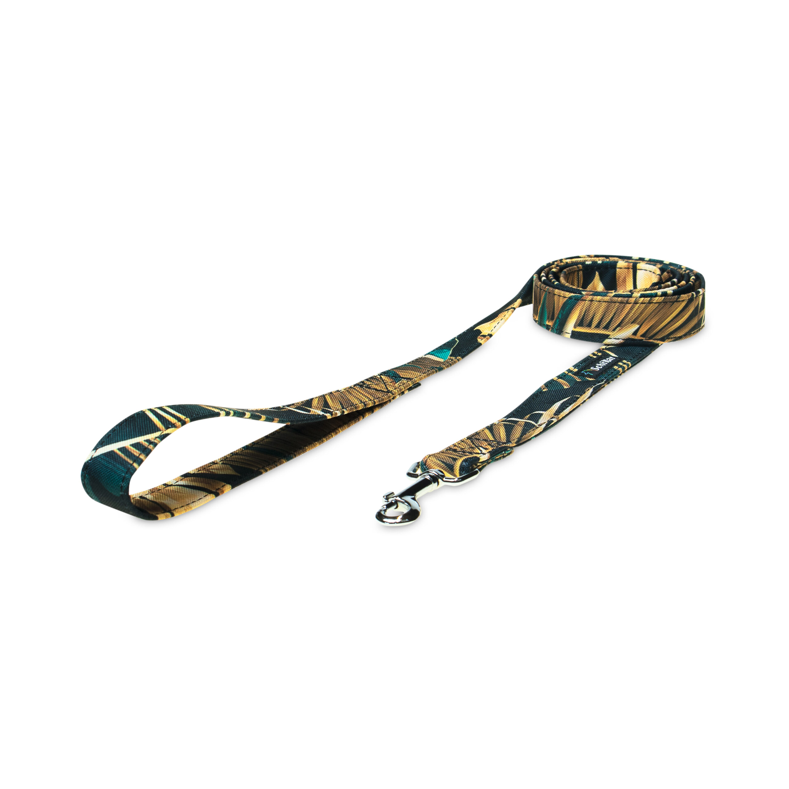 Smycz miejska emerald & golden leaves