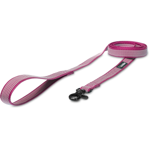 Smycz miejska różowa antypoślizgowa