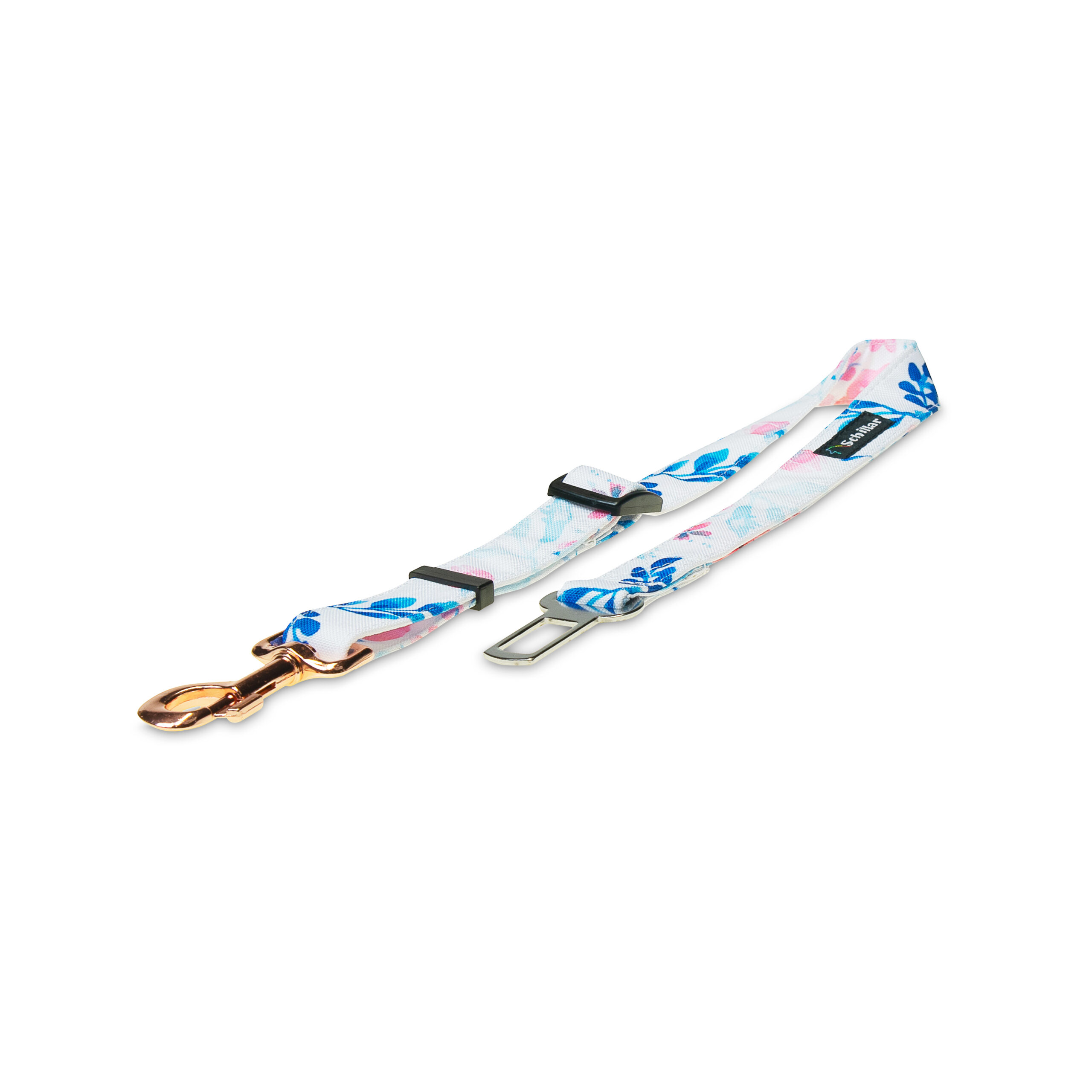 Pas samochodowy akwarelowe kwiaty