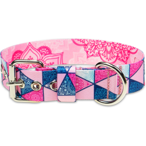 Obroża na sprzączkę Ale mandale!