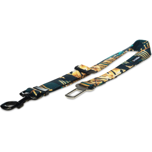 Pas samochodowy emerald & golden leaves