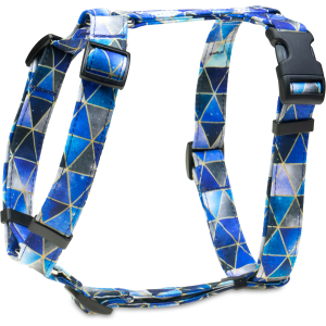 Szelki guard niebieskie trójkąty