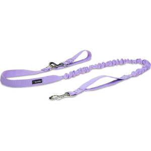 Smycz z amortyzatorem fioletowa jasna