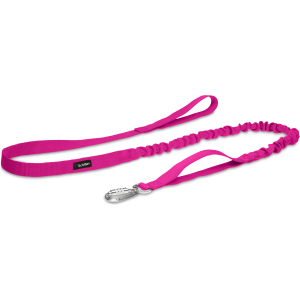 Smycz z amortyzatorem fuksja