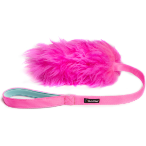 Szarpak z owcy naturalnej ciemny róż