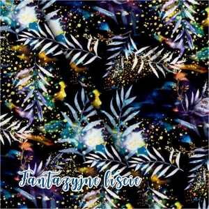 Szelki bezuciskowe fantazyjne liście