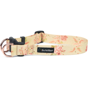 Obroża double lock Vintage blossom