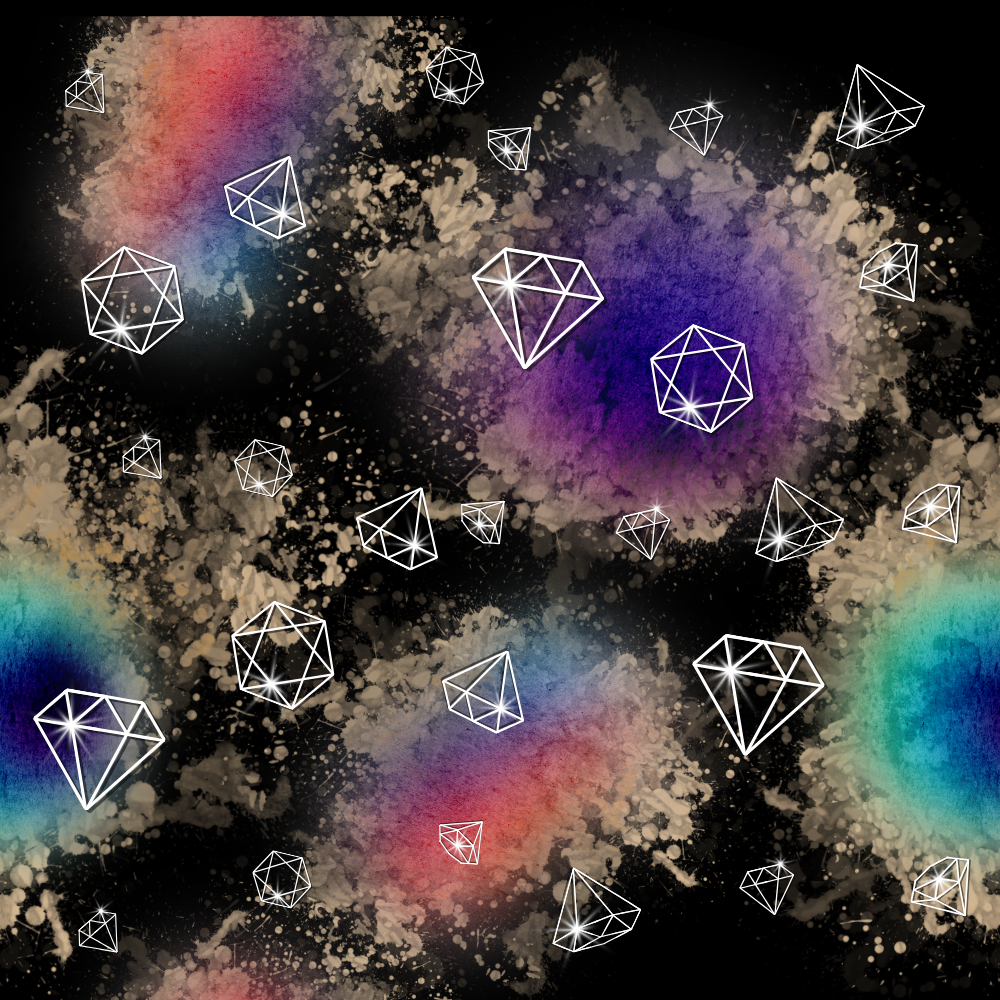 Bandana dla psa diamenty