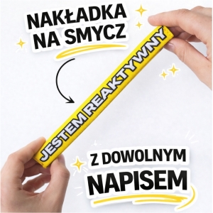 Nakładka na smycz z dowolnym napisem